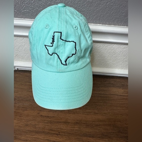 Hat Texas One Size Teal Green Unisex - Picture 1 of 6